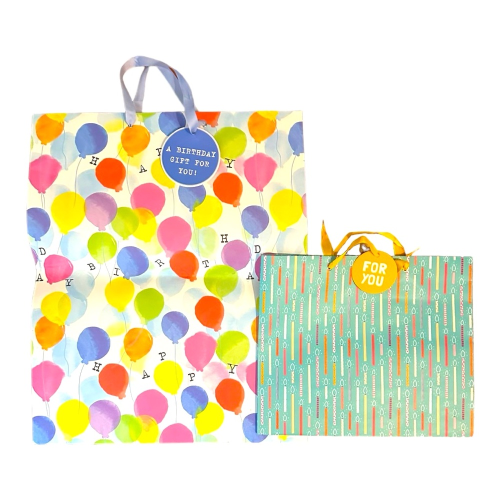Gaphique De France Birthday Gift Bags NWT